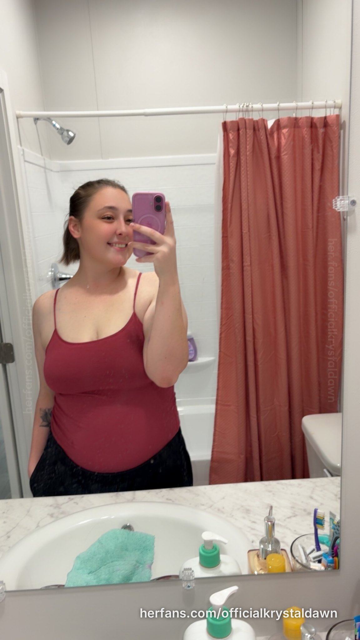 Mirror selfie casual photo by Krystal Dawn
