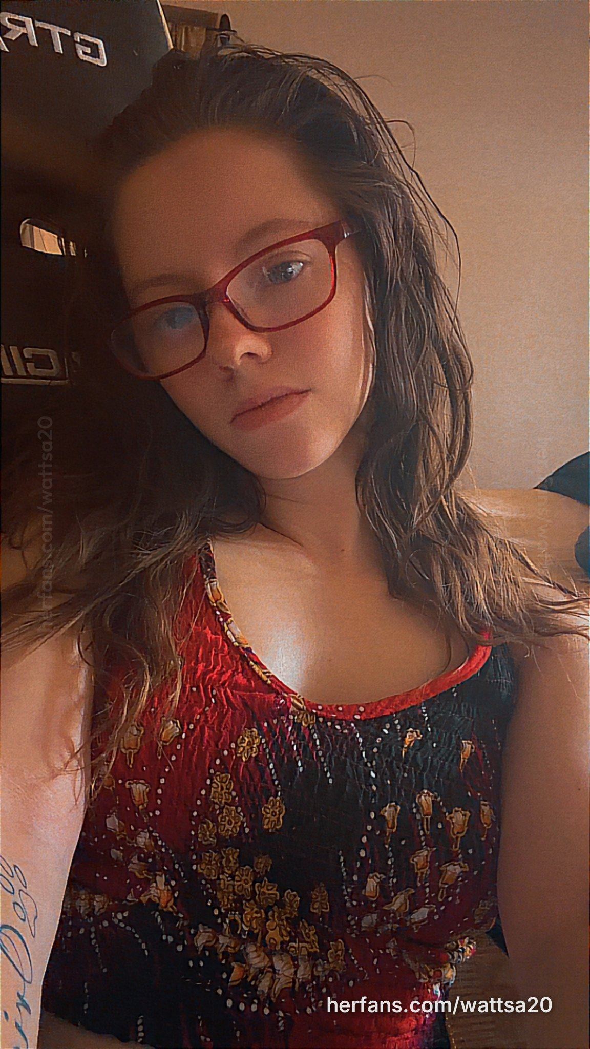 Glasses long hair photo by Wattsa20